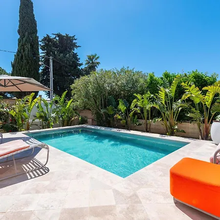 Pitou, Piscine Chauffee, 200m Villa